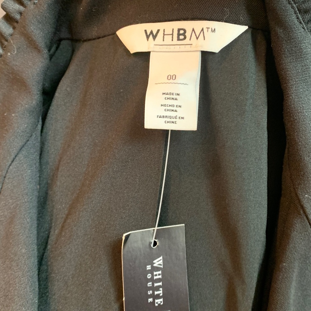 White House Black Market Seasonless Ruffle Blazer NEW! - Picture 9 of 9